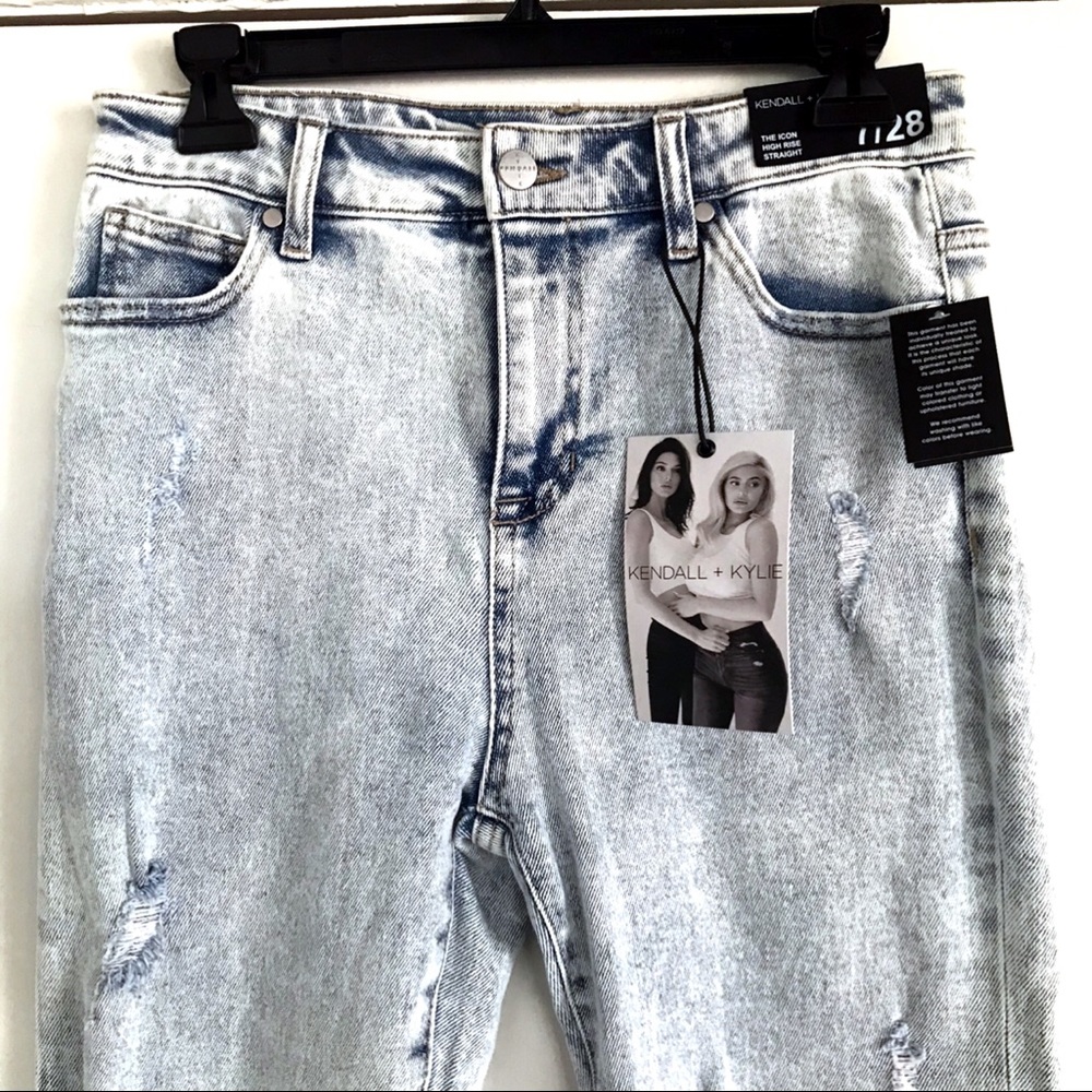 👖KENDALL + KYLIE THE ICON HIGH RISE CAPRI JEANS! - Picture 7 of 16